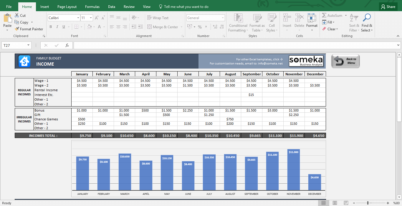 monthly excel download to free budget software