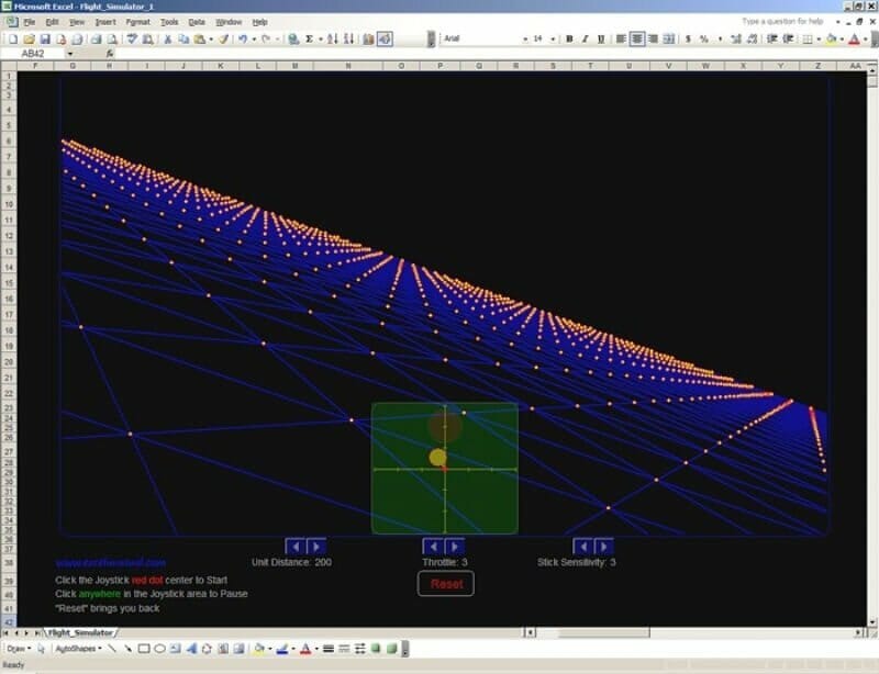 19 Flight Simulator Excel Games - Someka Blog