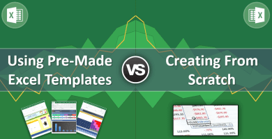 Comparison Excel Templates Versus Create From Scratch - Someka Blog