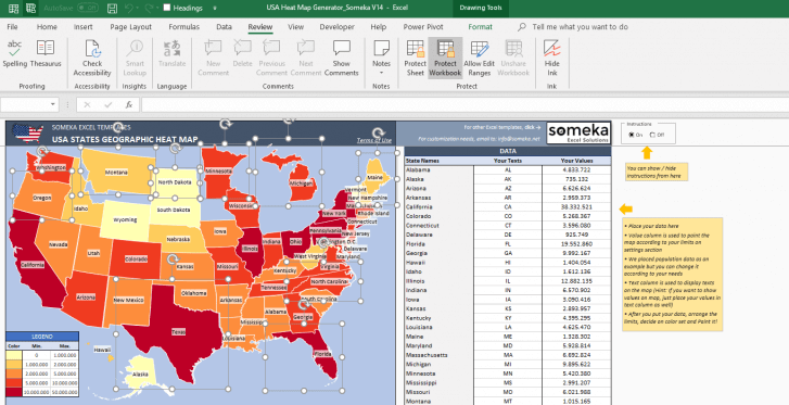 USA-Geographic-Heat-Map-Generator-Excel-Template-Someka-SS11