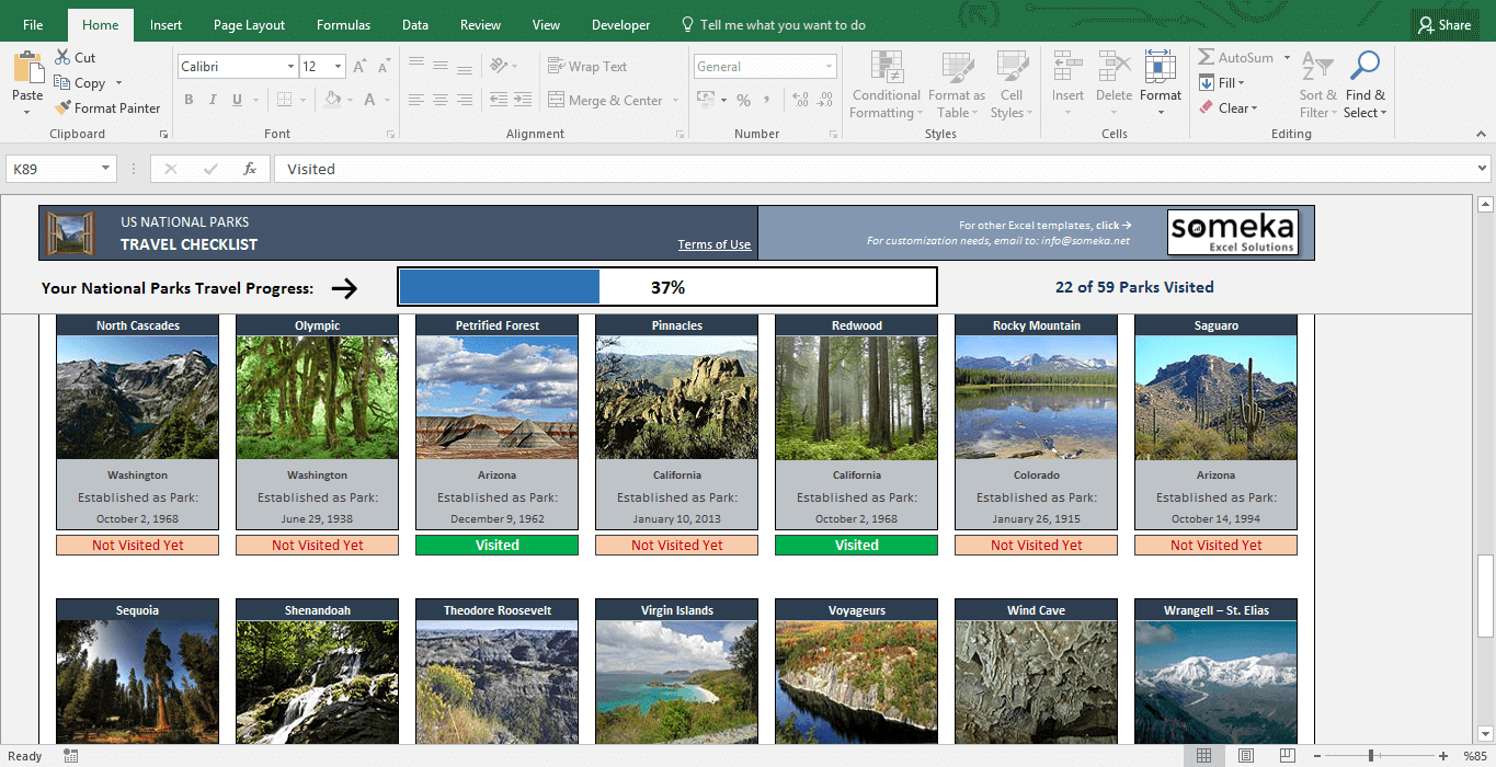 Printable Record of US Countrywide Parks - Listing of Nationwide photo about Printable National Park Checklist named Printable Checklist of US Countrywide Parks - List of Nationwide