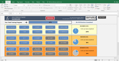 Excel Formulas Practice Exercises Template