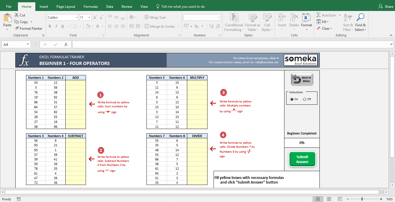 training workbook template