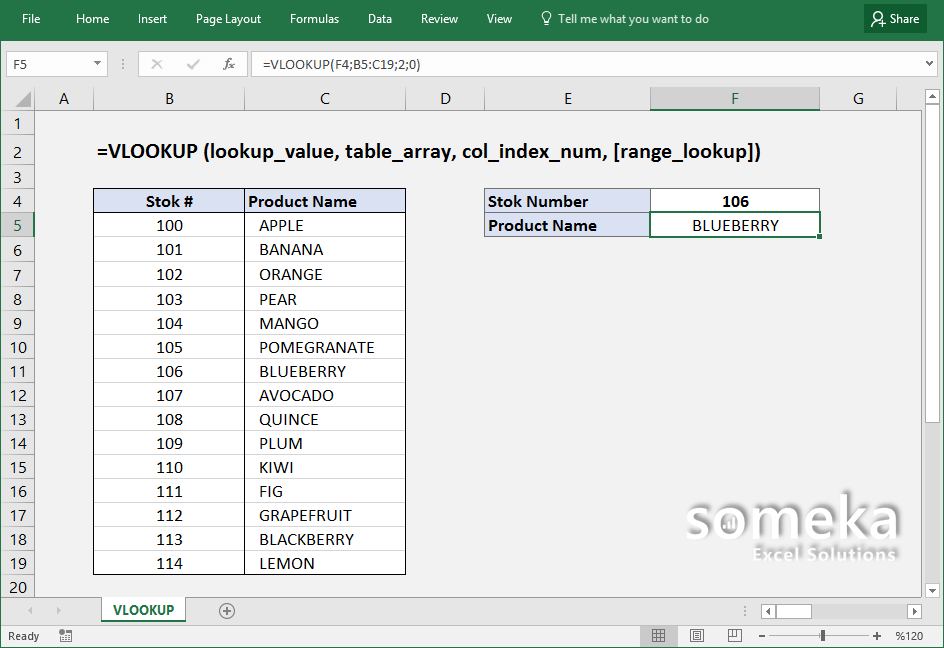 how to use vlookup in excel 2016