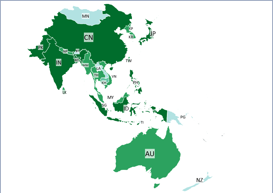 Asia Pacific Map