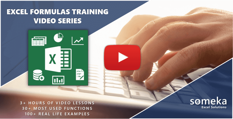 Excel Formulas Training Video Series - Someka