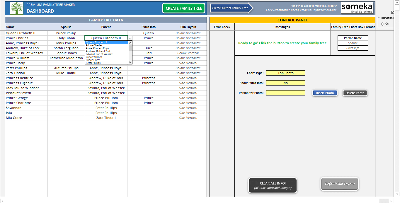 Eloquent image pertaining to printable family tree maker Striking image regarding printable family tree maker