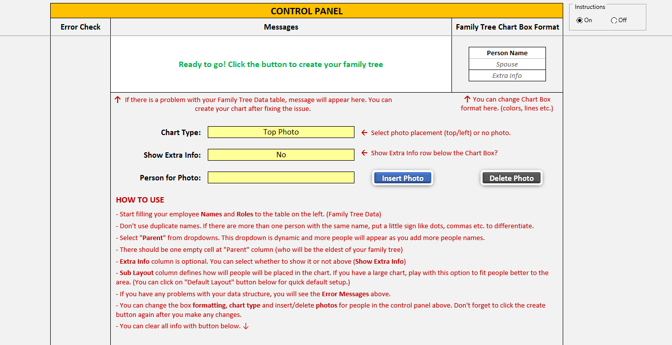 Chart Family Tree Maker