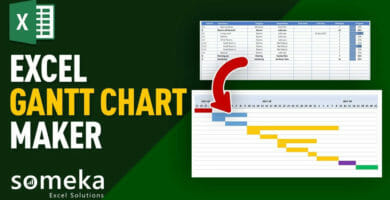 WBS Gantt Chart Excel Template