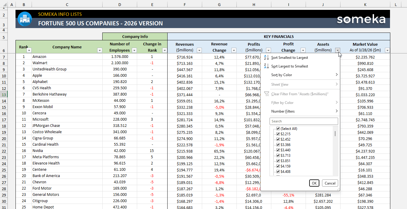Fortune-500-US-List-2026-Someka-Excel-Template-SS1
