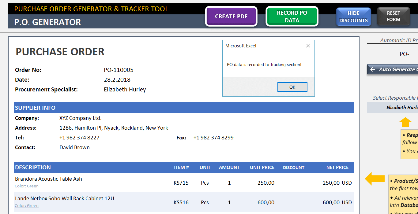 purchase-order-generator-and-tracker-excel-template