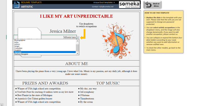 Resume-Template-Someka-SS11