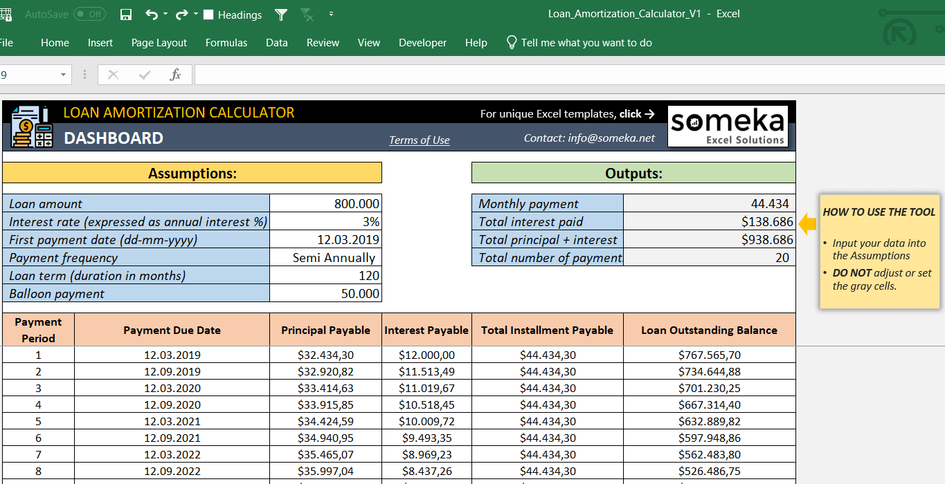 Loan Amortization Calculator Free Loan Amortization Schedule In Excel
