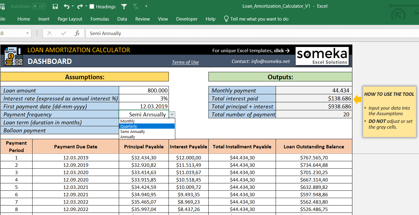 amortization calculator car loan