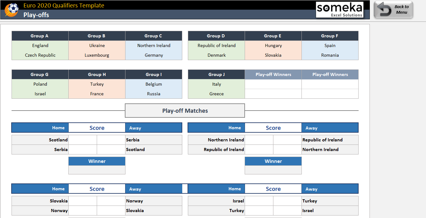 Euro 2020 Schedule Download