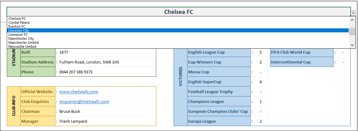 Premier League Fixtures 2019 20 Epl Sweepstakes Spreadsheet