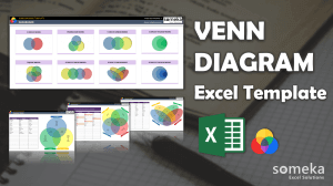 Venn Diagram Template - Someka Excel Template Video