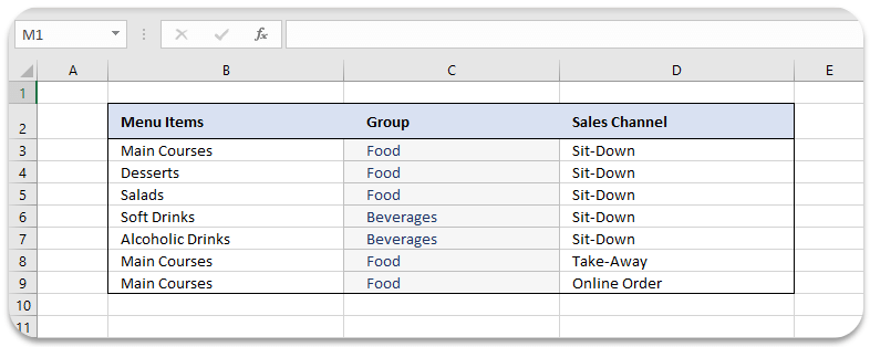 menu-items-in-excel-2