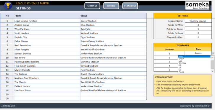 League-Schedule-Maker-Excel-Template-Someka-SS5