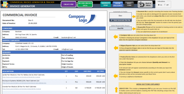 Commercial-Invoice-Tool-Excel-Template-Someka-SS2