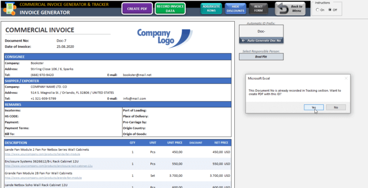 Commercial-Invoice-Tool-Excel-Template-Someka-SS6