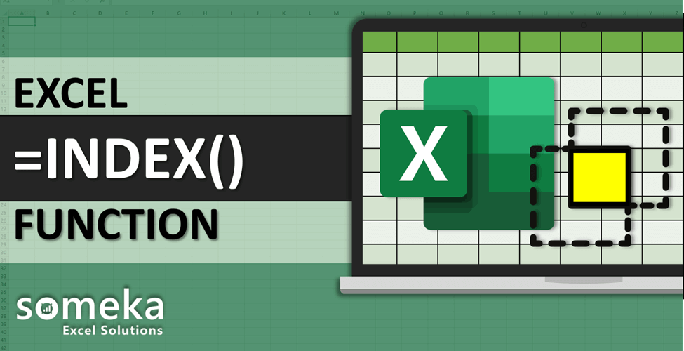 How to use Excel INDEX function