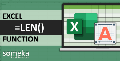 How To Use Excel LEN Function