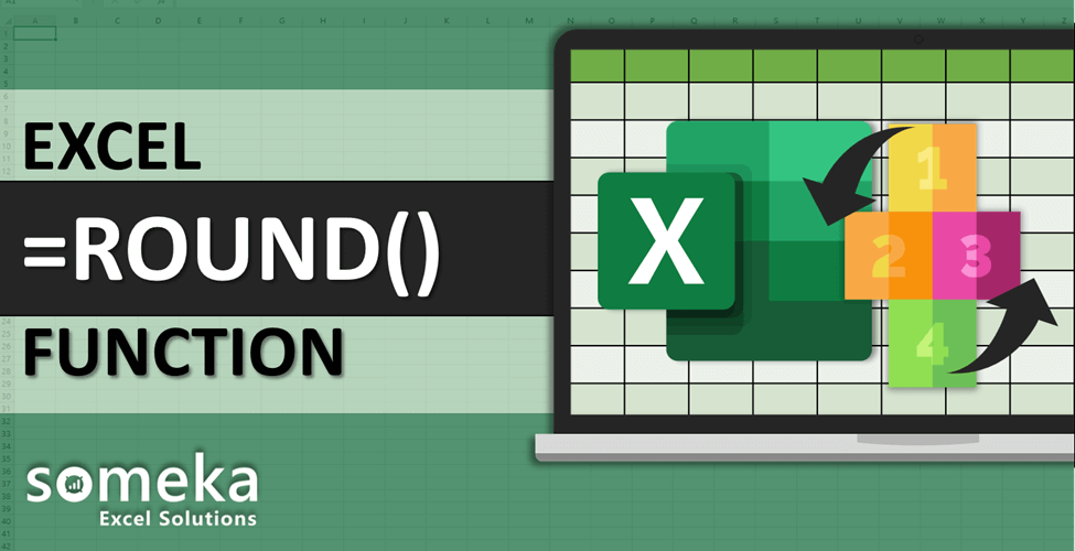 How to use Excel ROUND ROUNDUP ROUNDDOWN functions