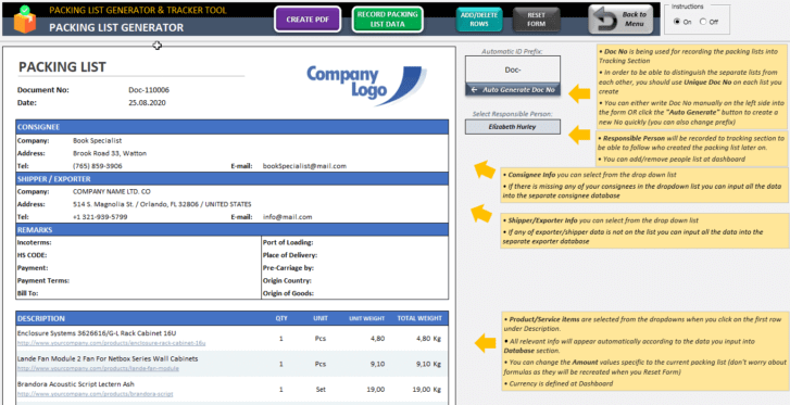 Packing-List-Tool-Excel-Template-Someka-SS2