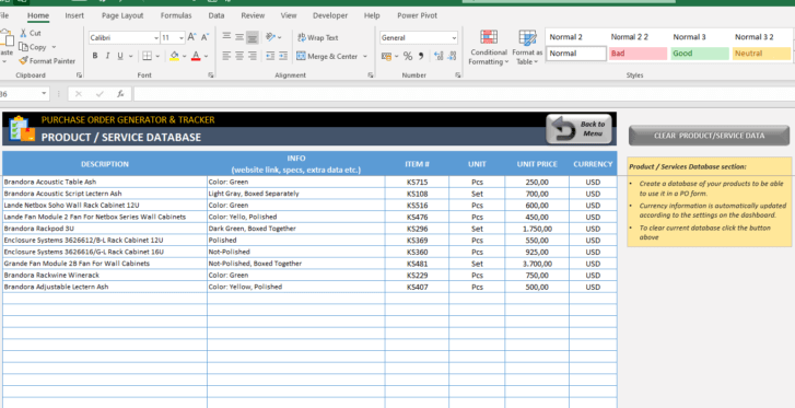 Purchase-Order-Tool-Excel-Template-Someka-SS9