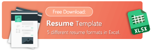 resume-excel-template-recommendation