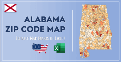 Alabama Zip Code Map Post Cover