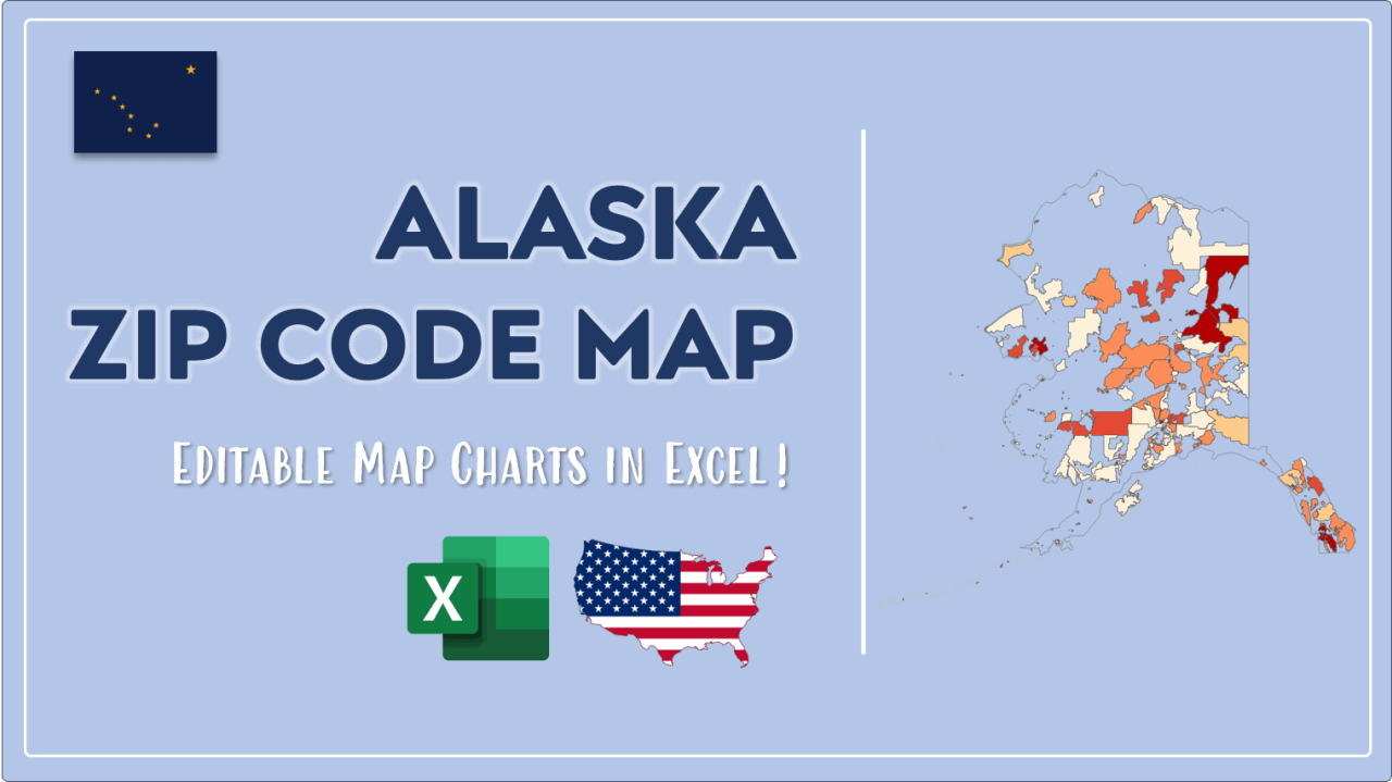 How to Paint Alaska Zip Codes Map Video Cover Image