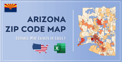 Arizona Zip Code Map Post Cover