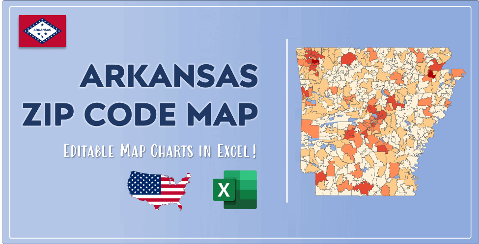 Arkansas Zip Code Map Post Cover