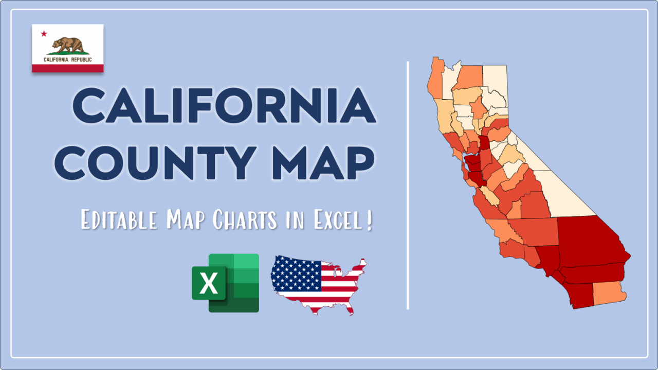 How to Paint California Counties Map Video Cover Image