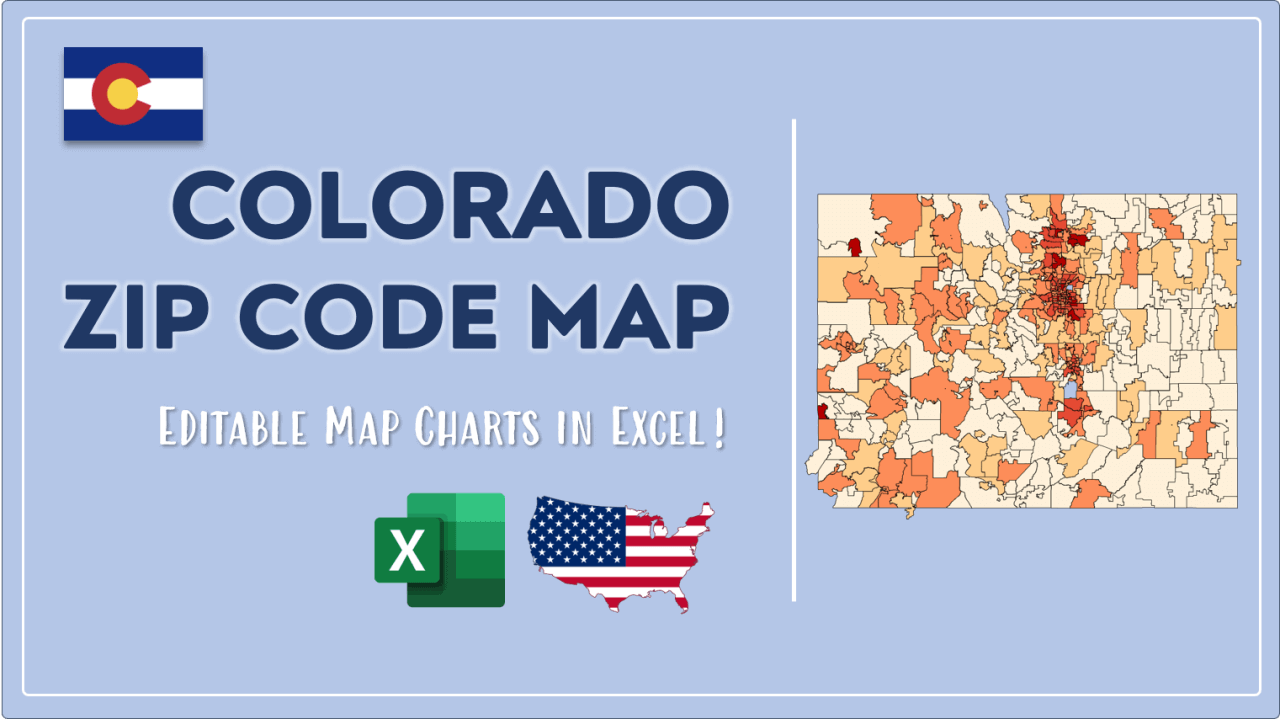 How to Paint Colorado Zip Codes Map Video Cover Image