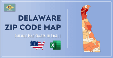 Delaware Zip Code Map Post Cover