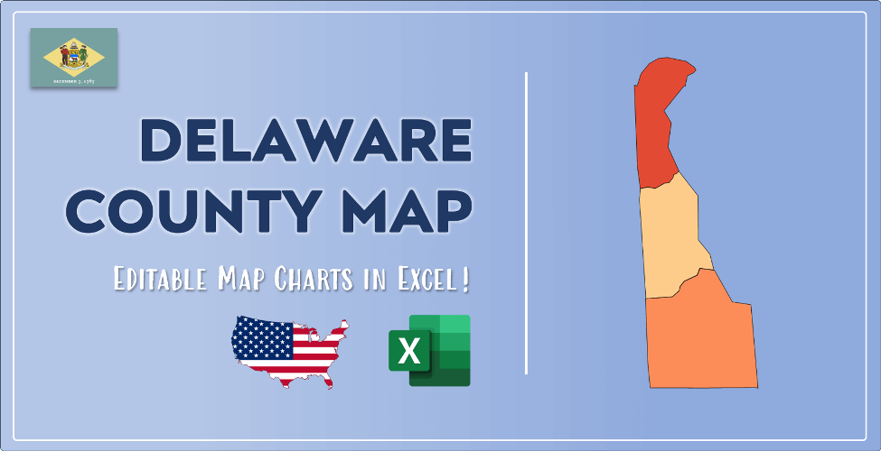 Delaware County Map Post Cover