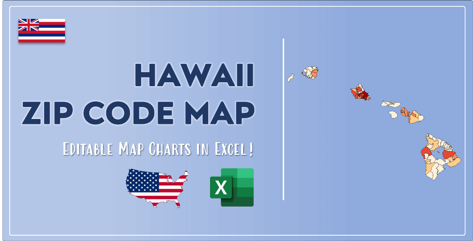 Hawaii Zip Code Map Post Cover