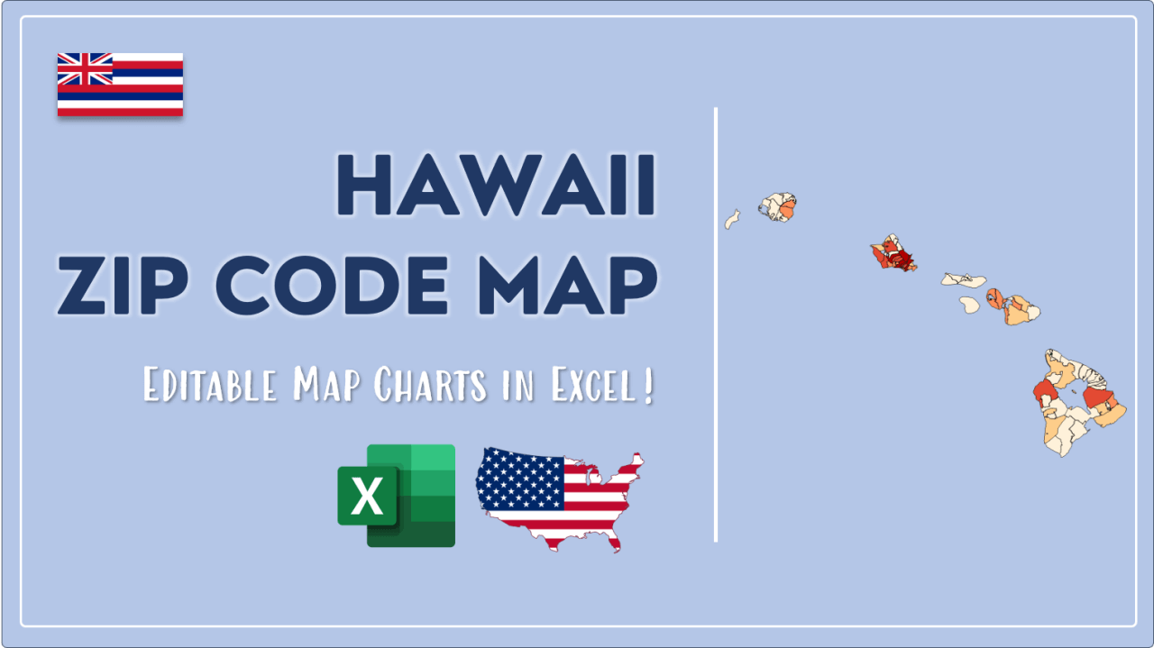 How to Paint Hawaii Zip Codes Map Video Cover Image