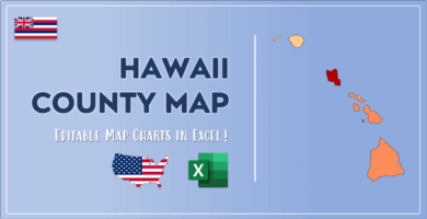 Hawaii County Map Post Cover