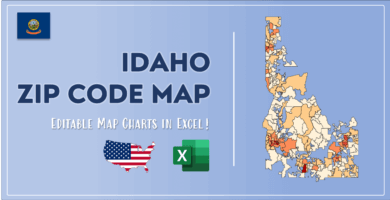 Idaho Zip Code Map Post Cover