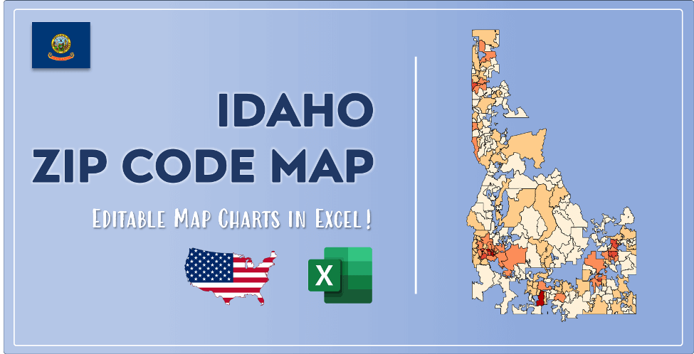 Idaho Zip Code Map Post Cover