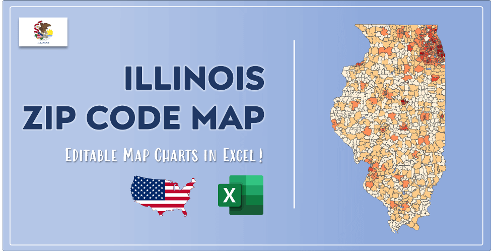 Illinois Zip Code Map Post Cover