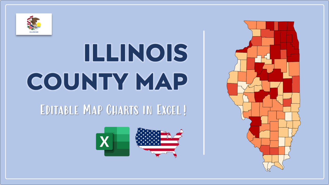 How to Paint Illinois Counties Map Video Cover Image