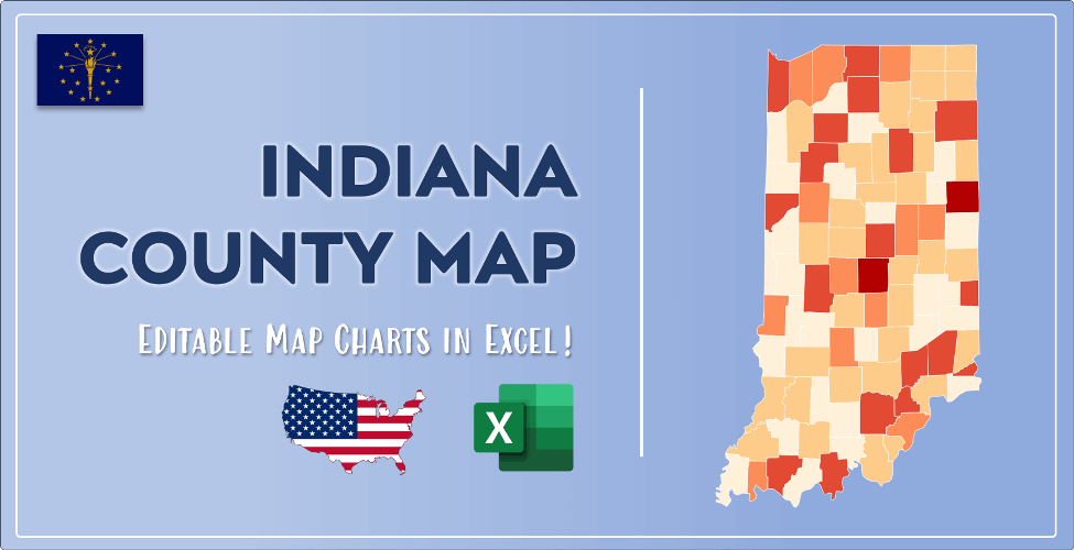 Indiana County Map Post Cover