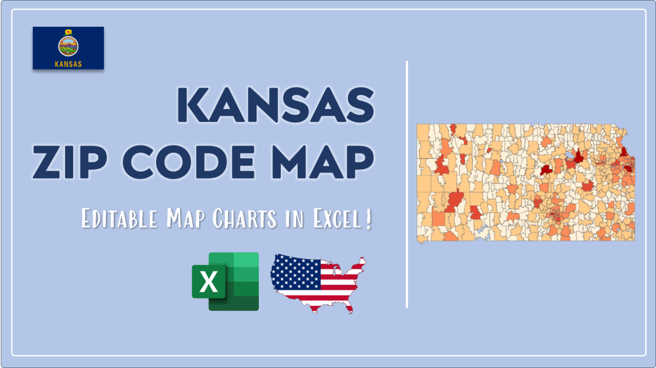 How to Paint Kansas Zip Codes Map Video Cover Image