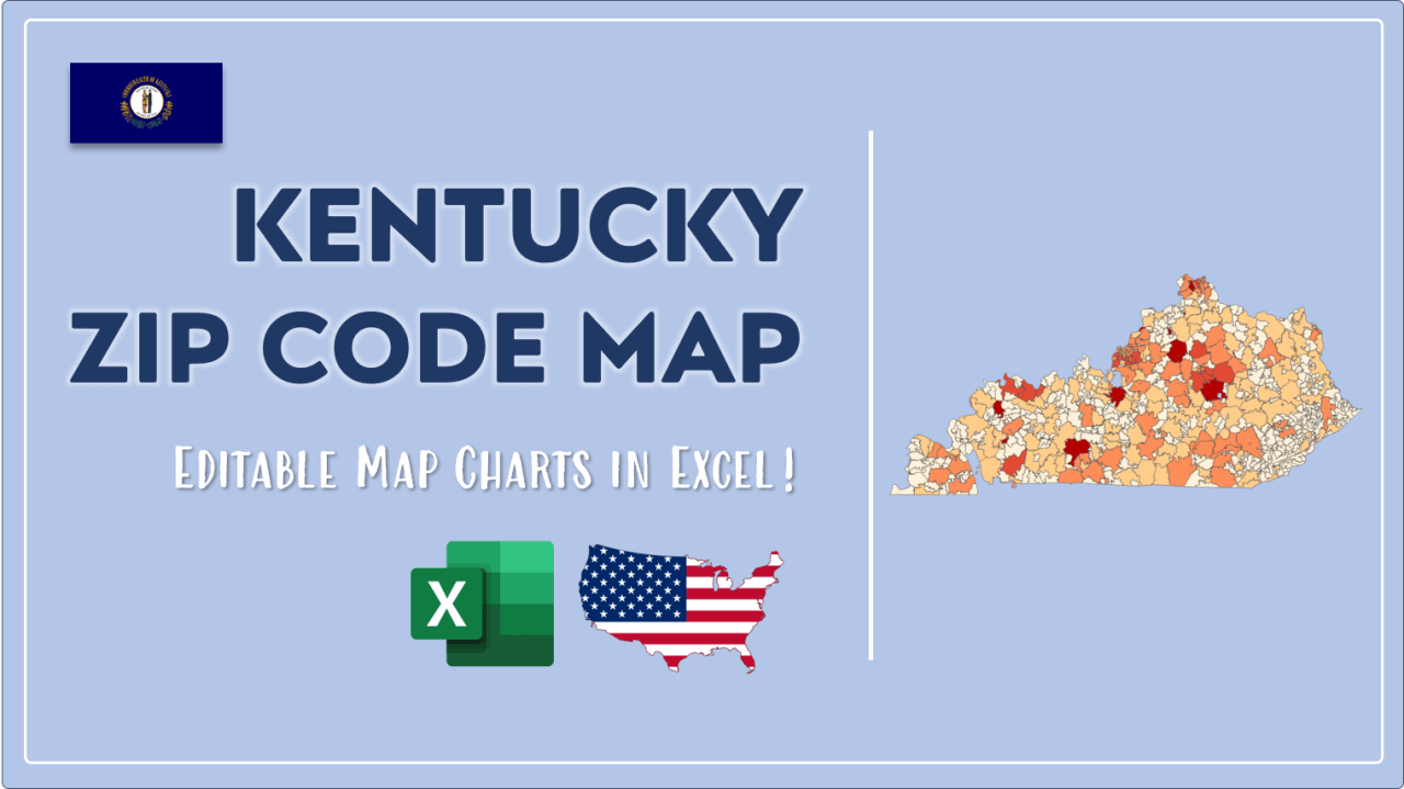 How to Paint Kentucky Zip Codes Map Video Cover Image