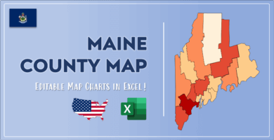 Maine County Map Post Cover